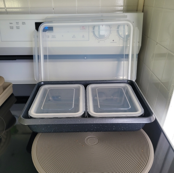 Curtis Stone 6-Piece Bake & Store Set, Gray - Picture 1 of 5